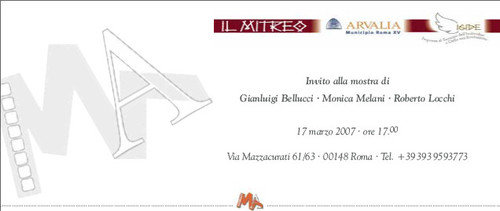 I Vincitori del IX Premio Massenzio Arte: G.Bellucci, R. Locchi e M. Melani - a cura dell'Ass. Massenzio Arte