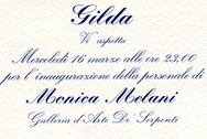 Personale presso la Galleria de' Serpenti, Roma